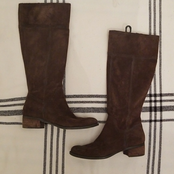 Nine West Shoes - Nine West Tall Brown Suede Boots
